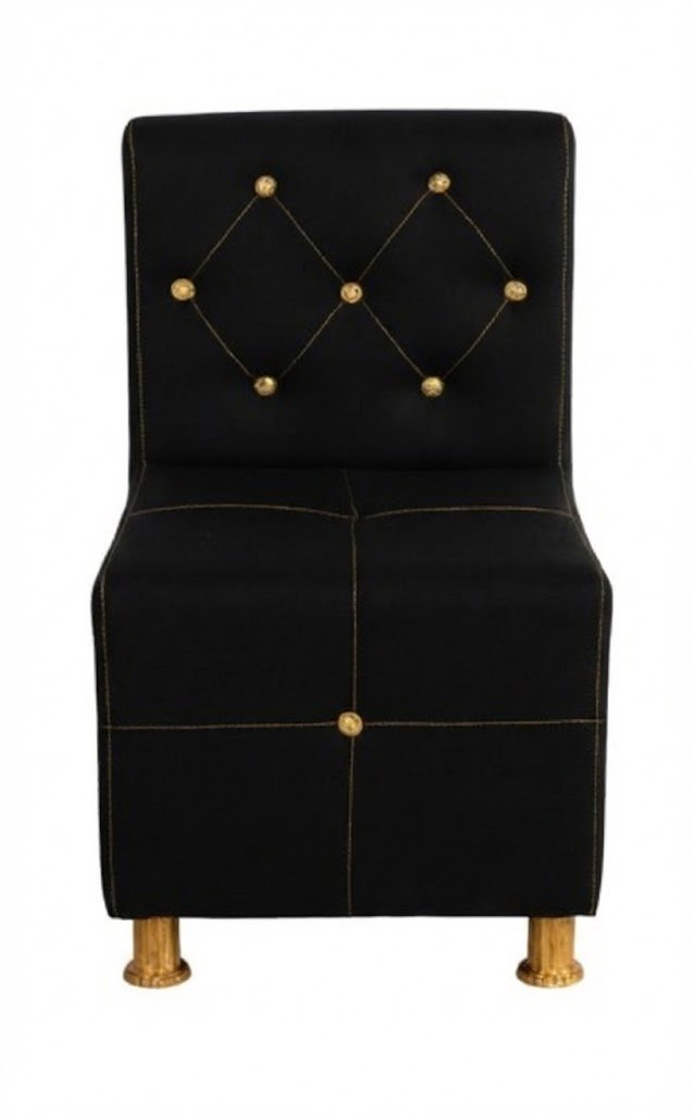 Sillon Espera Puntos Dorados - Auxiliar